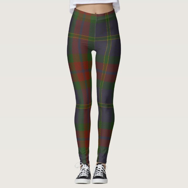 Harvey Tartan-Clan kariert Leggings (Vorderseite)