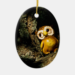 Harvey the Owl I Keramikornament