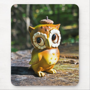 Harvey the Owl III Mousepad