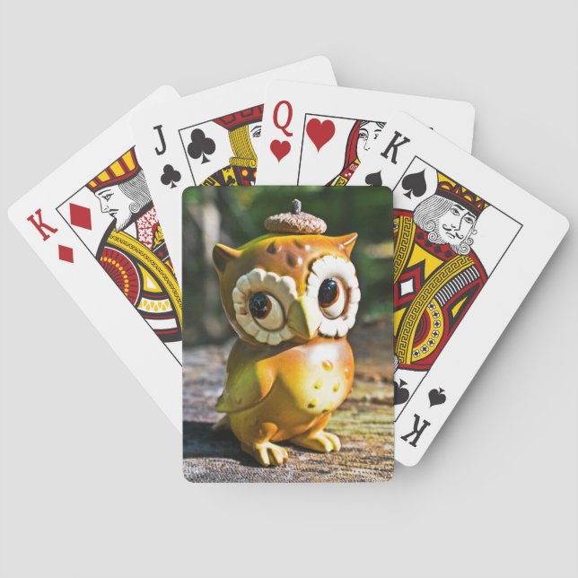 Harvey the Owl III Spielkarten (Rückseite)