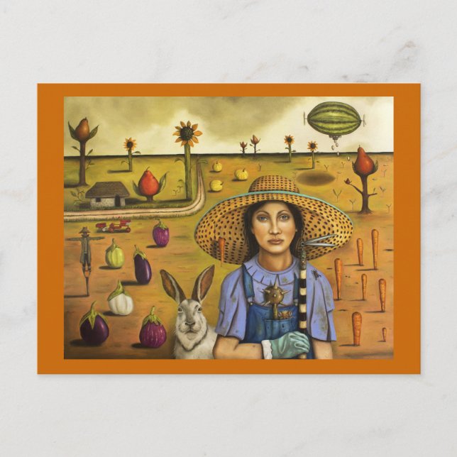 Harvey und der eczentrische Bauer Postkarte (Vorderseite)