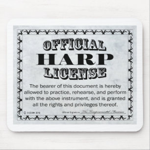 Harvlizenz Mousepad