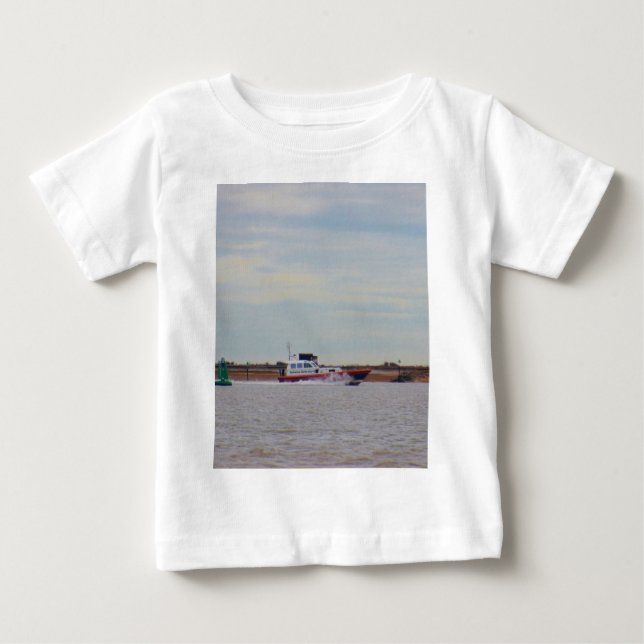 Harwich-Haven-Pilot-Boot Baby T-shirt (Vorderseite)
