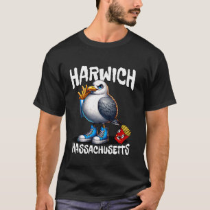 Harwich Massachusetts Lustige Möwe Pommes Frites S T-Shirt