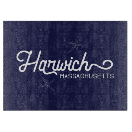 Harwich Massachusetts Nautical Serviertablett Schneidebrett