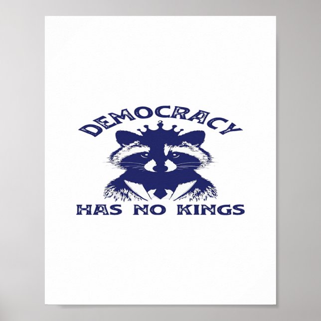 Has No Kings Patriotic Poster (Vorne)