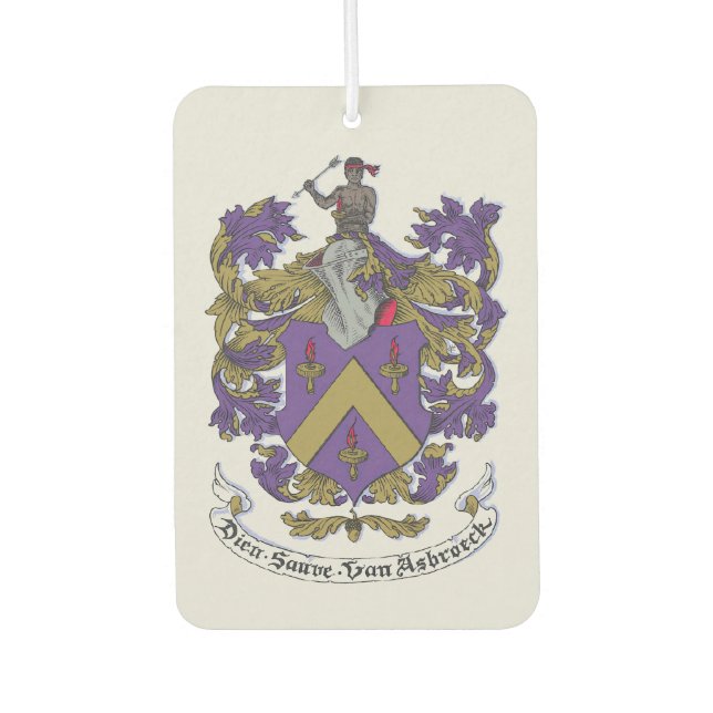 Hasbrouck Car Air Freshener Autolufterfrischer (Vorderseite)