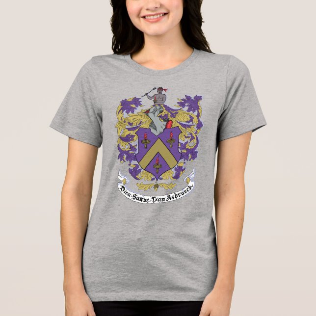 Hasbrouck Coat of Arms Tee Shirt (Vorderseite)