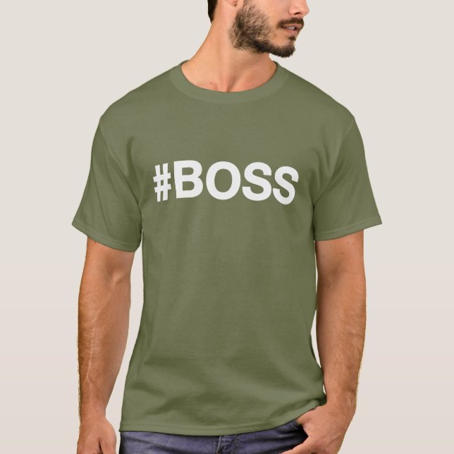 Hasch-Umbau #BOSS T-Shirt (Vorderseite)