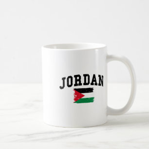 Haschemitisches Königreich Jordanien Landesflagge  Kaffeetasse
