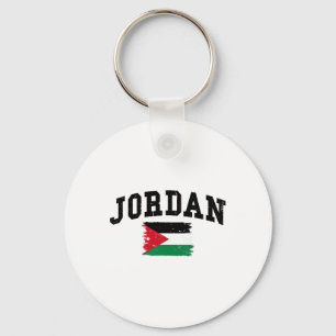 Haschemitisches Königreich Jordanien Landesflagge Schlüsselanhänger