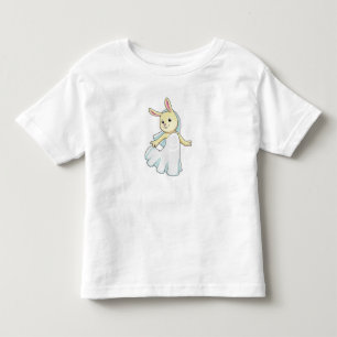 Häschen als Braut mit Schleier Kleinkind T-shirt