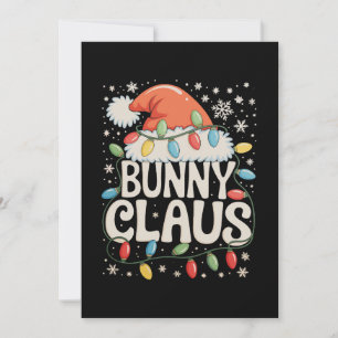 Häschen Claus Weihnachten Santa Weihnachten Feiert