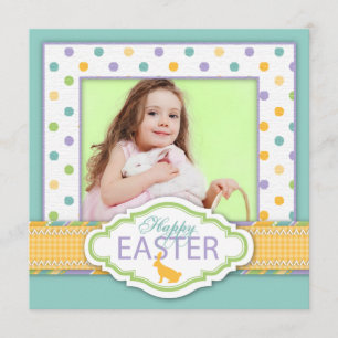 Häschen-Einladungs-Quadrat 2 Einladung