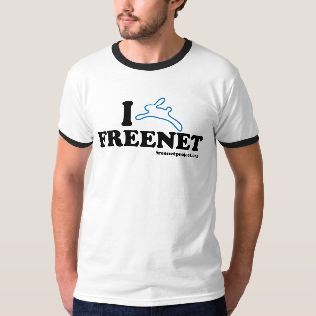 Häschen-freenet T-Shirt (Vorderseite)