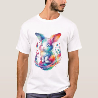 Häschen Frohe Ostern Frühling T-Shirt