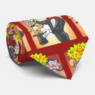 Häschen-Gefühl des Magiers wütend und Krawatte