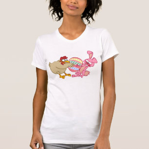 HÄSCHEN GEGEN HUHN T-Shirt