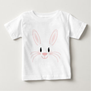 Häschen-Gesicht Baby T-shirt