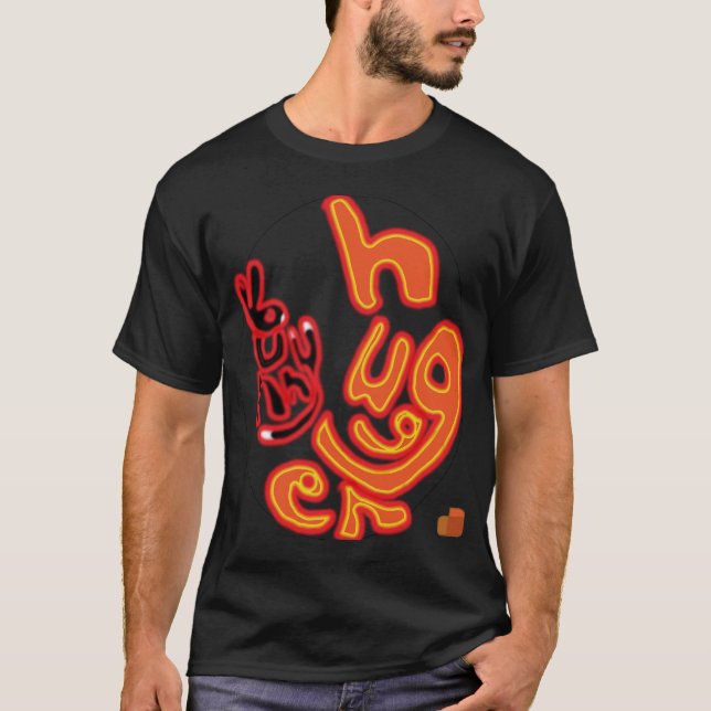 Häschen Hugger #2 T-Shirt (Vorderseite)