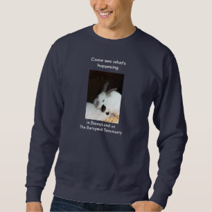 Häschen in BunnyLand am Barnyard-Schongebiet Sweatshirt