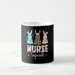 Häschen-Krankenschwester-Trupp Ostern Leopard Kani Kaffeetasse