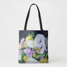 HÄSCHEN MIT BLUMEN-TASCHEN-TASCHE