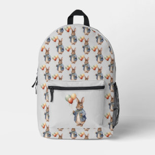 Häschen mit Luftballons Bedruckter Rucksack