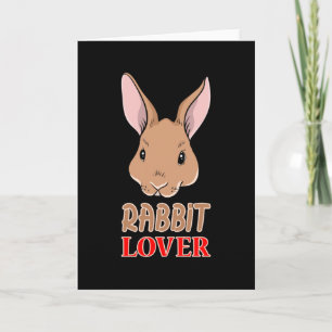 Häschen Osterhase Funny Süße Geschenkidee Karte