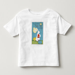 Häschen Ostern GreetingEaster, das Eier hält Kleinkind T-shirt