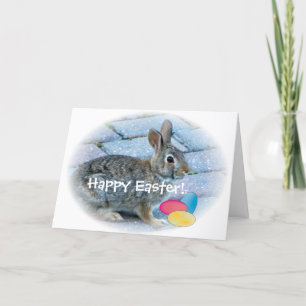 Häschen-Ostern-Gruß-Karte Feiertagskarte
