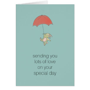 Häschen-Regenschirm