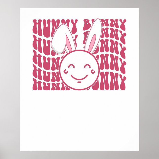 Häschen, retro, vintage poster (Vorne)