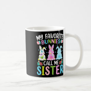 Häschen Schwester Meine Lieblingshasen nennen mich Kaffeetasse