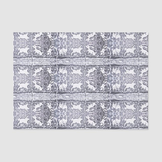 Häschen Seidenpapier (Vorderseite)