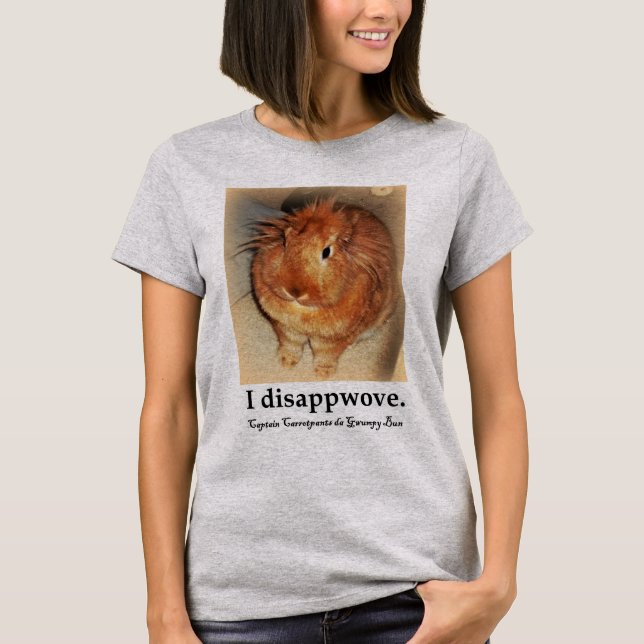 Häschen-T-Shirt Kapitän-Carrotpants T-Shirt (Vorderseite)