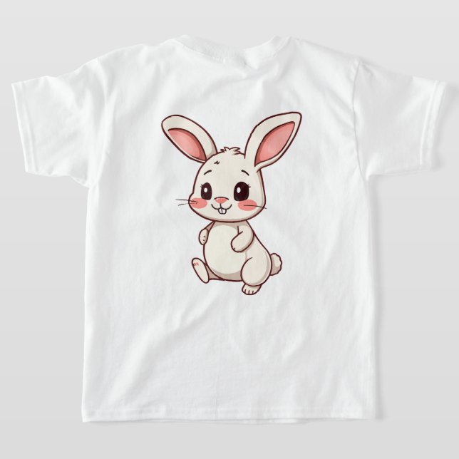 Häschen-T-Shirt T-Shirt (AblageHinten)