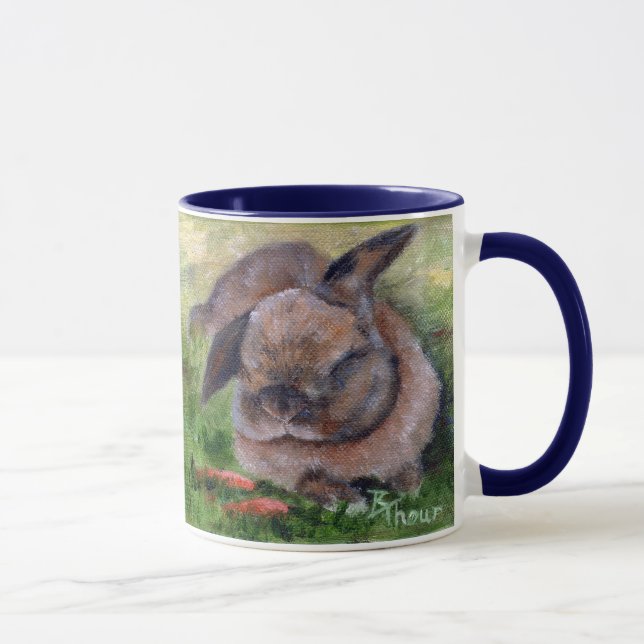 Häschen träumt Tasse (Rechts)
