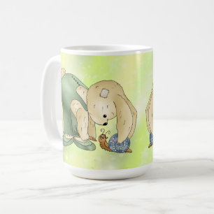 Häschen und Schnecke Kaffeetasse