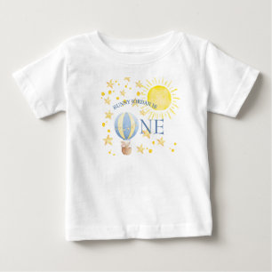 Häschen wird eins um die Sonne Jungs 1. Geburtstag Baby T-shirt