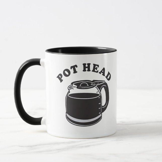 Haschischkopf Tasse (Links)