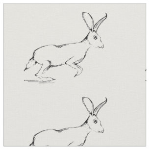 Hase-Gewebe Stoff