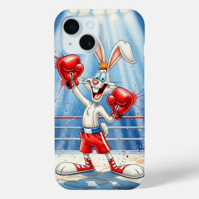 Hase im Boxring, von Natasha Us   Case-Mate iPhone Hülle (Rückseite)