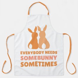 Hase in Liebe - Osterwoche Schürze