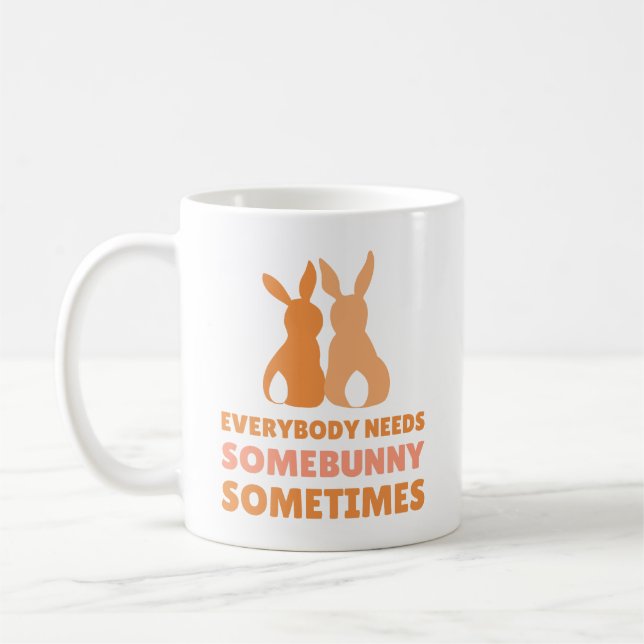 Hase in Liebe - Osterwoche Tasse (Links)