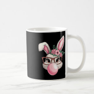 Hase Kaninchen bläst Seifenblase Ostertag Niedlich Kaffeetasse