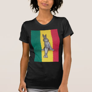 Hase - Kaninchen in Rasta-Farben: Ein Hauch von Gr T-Shirt