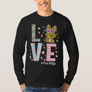 Hase Lehrer Liebe Ostertag Christlich Religiös T-Shirt