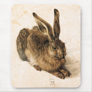 Hase-Mausunterlage Albrecht Durer junge Mousepad