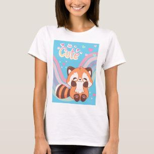 Hase mit Blume T-Shirt